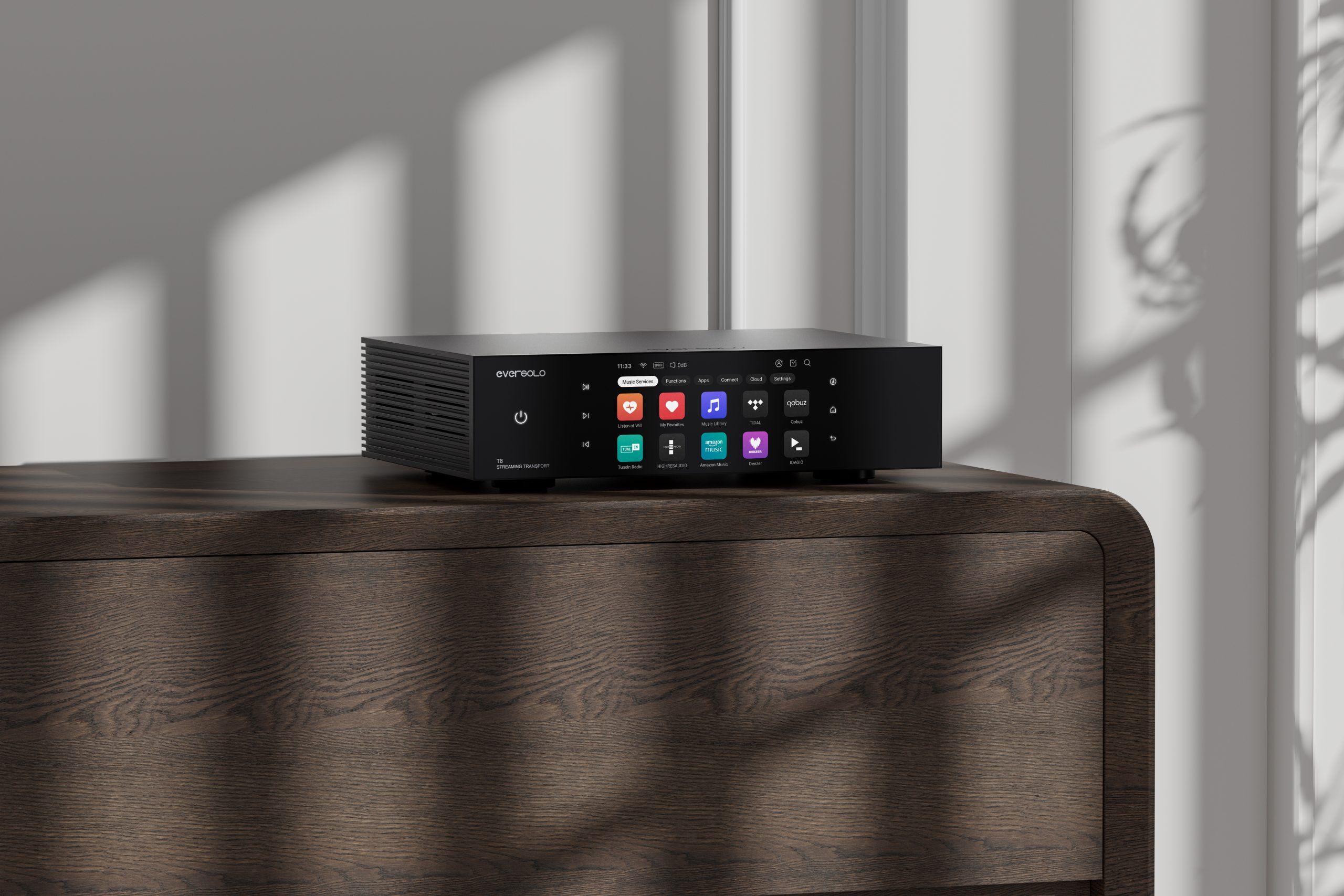 Eversolo Officially Launches the T8 Professional-Grade Streaming Transport